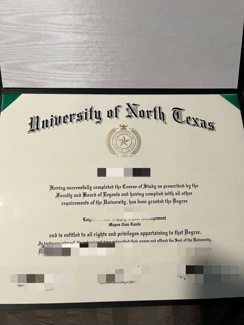 定制北德克萨斯大学UNT毕业证学位，线上买美国UNT成绩单，北德克萨斯大学好吗
