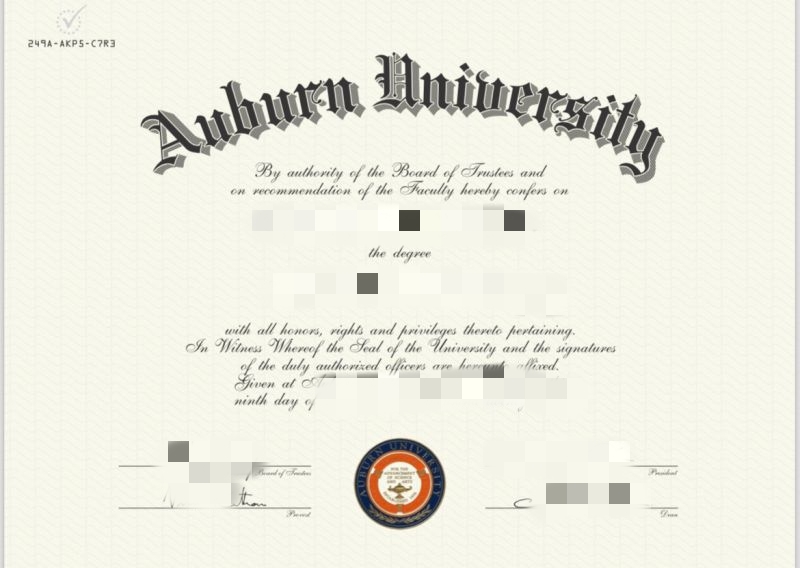 想要奥本大学的毕业证书和成绩单？在线办理轻松搞定！