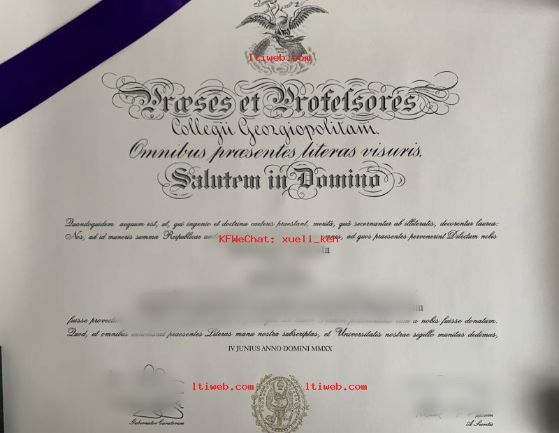 办理乔治敦大学毕业文凭，在线咨询Georgetown University Certificate transcript