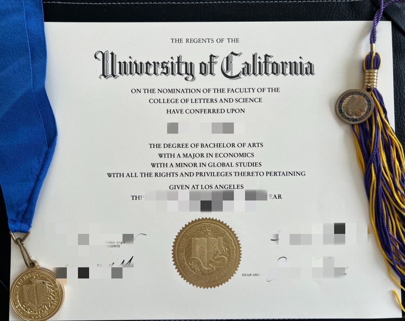 匠心制作加州大学洛杉矶分校毕业证书，UCLA成绩单定制