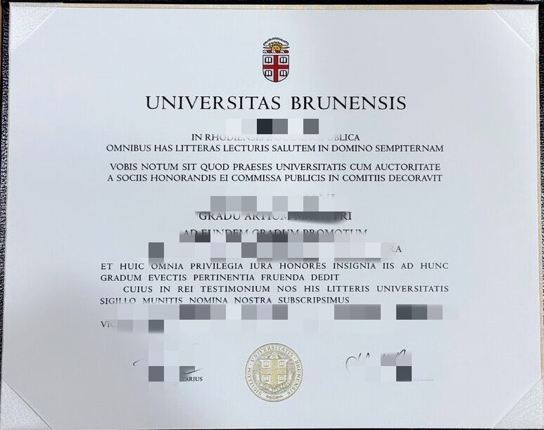 定制美国布朗大学毕业证【Brown文凭成绩单】铸就辉煌的未来